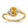 Gemstone and Diamond Ring