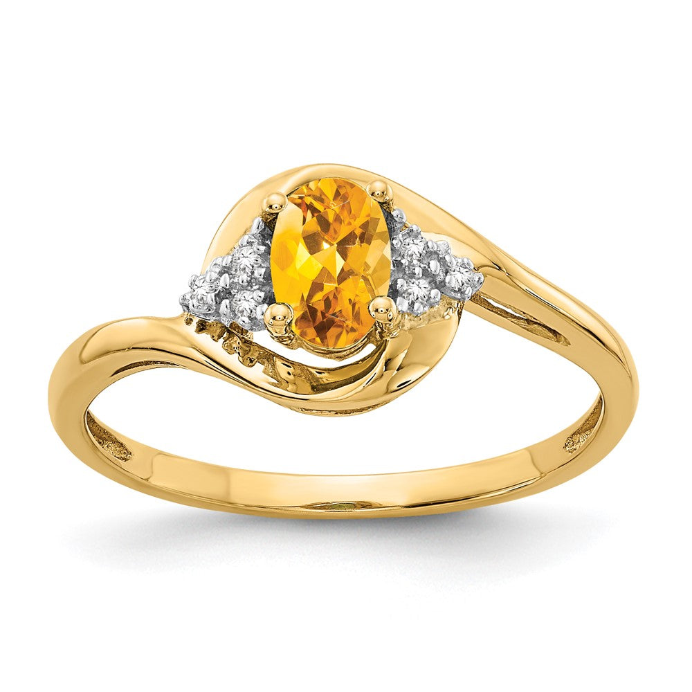 Gemstone and Diamond Ring