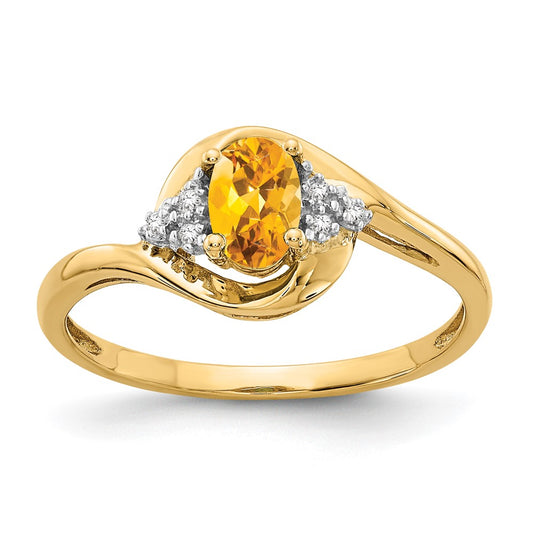 Gemstone and Diamond Ring