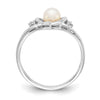 Gemstone and Diamond Heart Ring