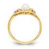 Gemstone and Diamond Heart Ring