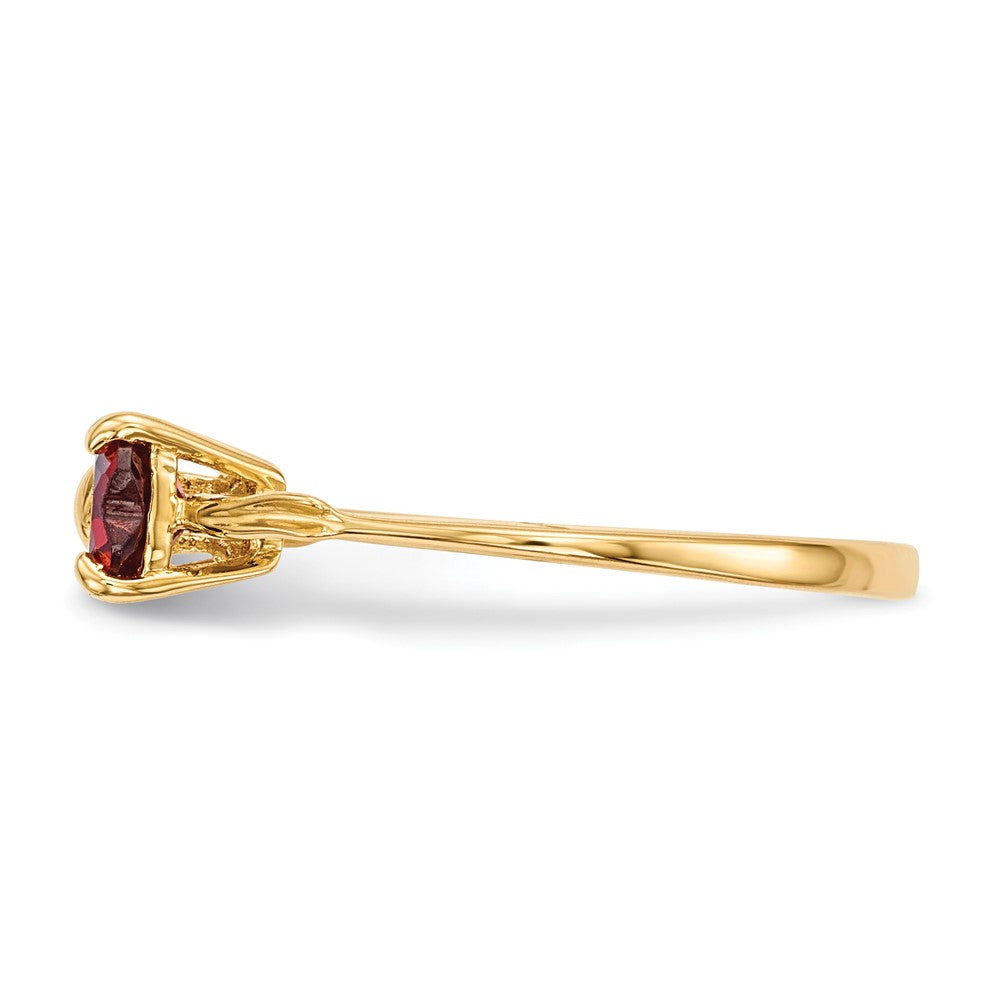 Gemstone Bow Ring