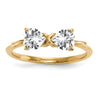 Gemstone Bow Ring