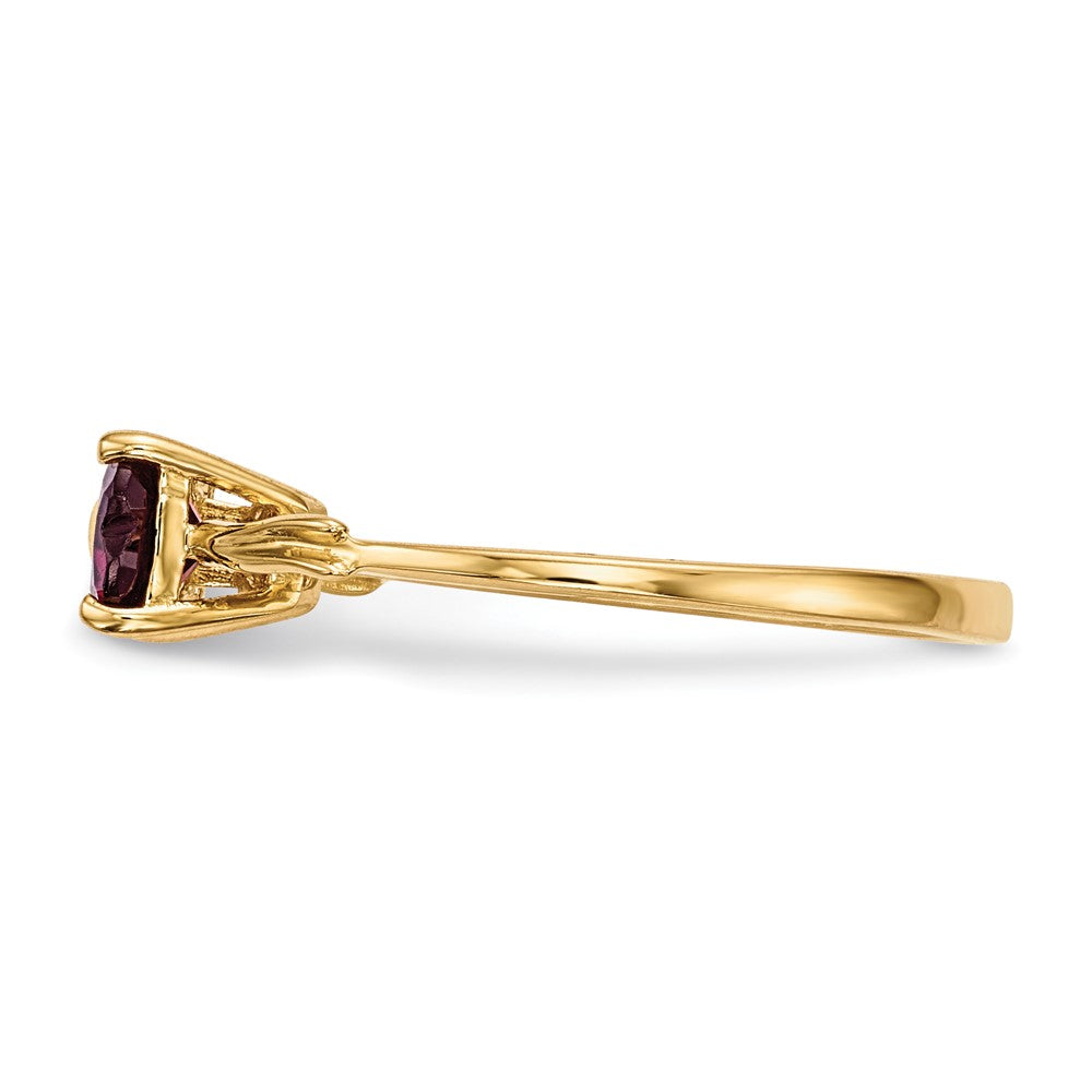 Gemstone Bow Ring