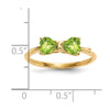 Gemstone Bow Ring