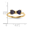 Gemstone Bow Ring