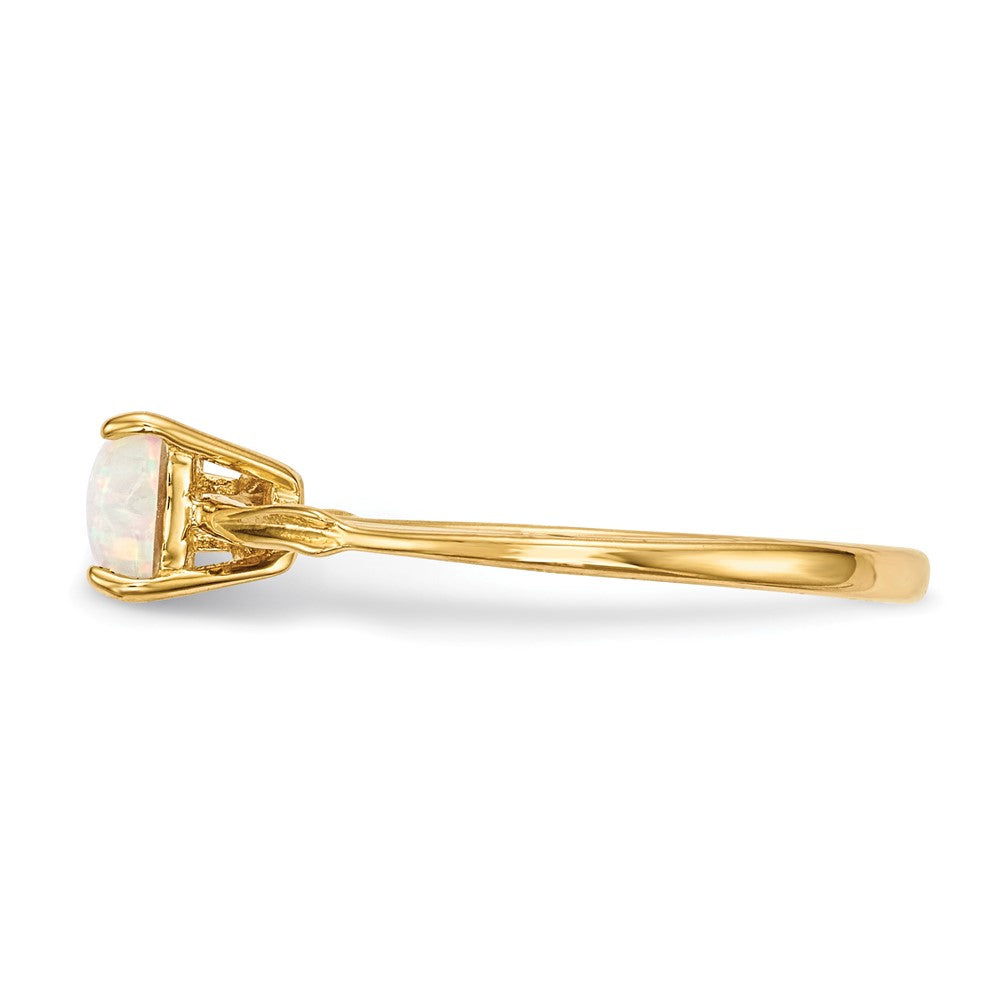 Gemstone Bow Ring