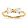 Gemstone Bow Ring