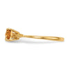 Gemstone Bow Ring