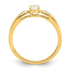 14k Opal and Diamond Ring