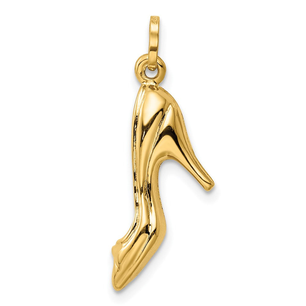 14K 3-D High Heel Shoe Charm