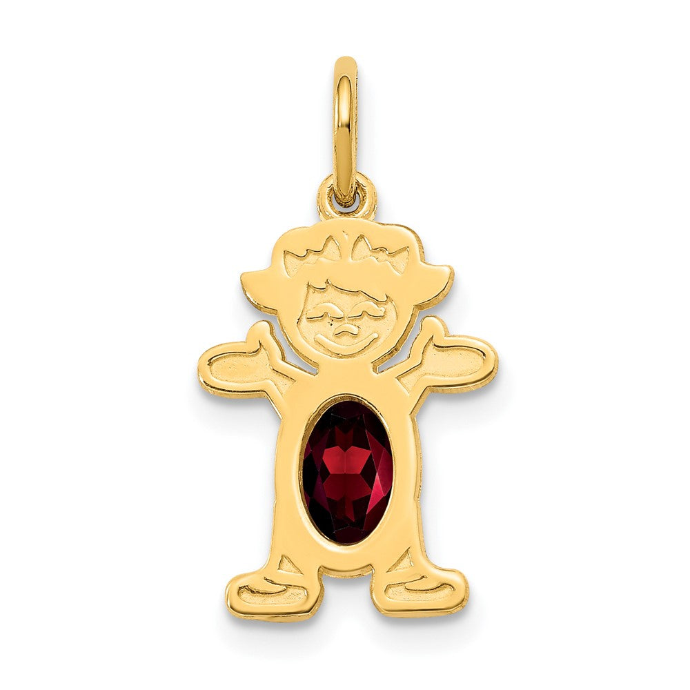 Birthstone Girl Charms