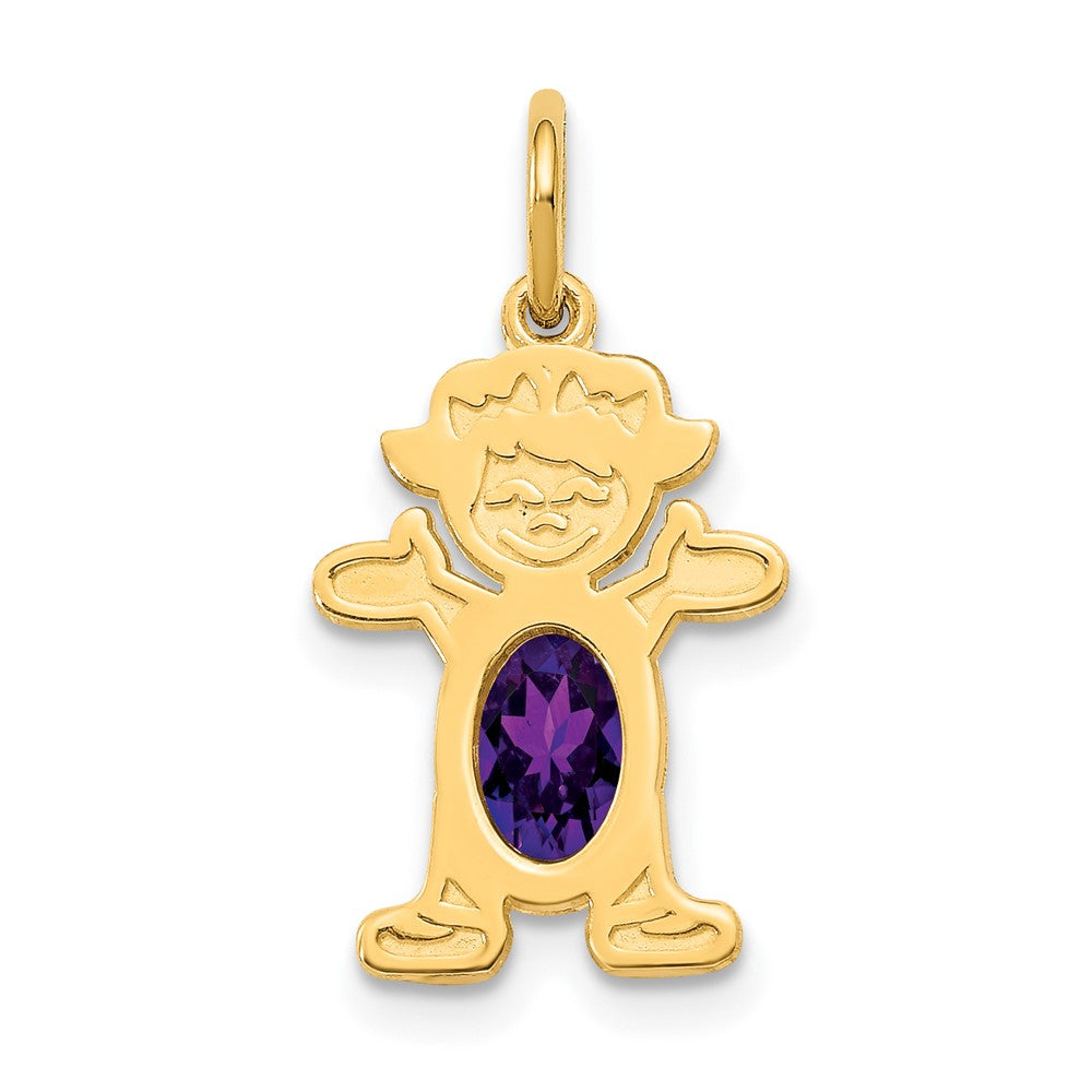 Birthstone Girl Charms