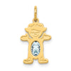Birthstone Girl Charms