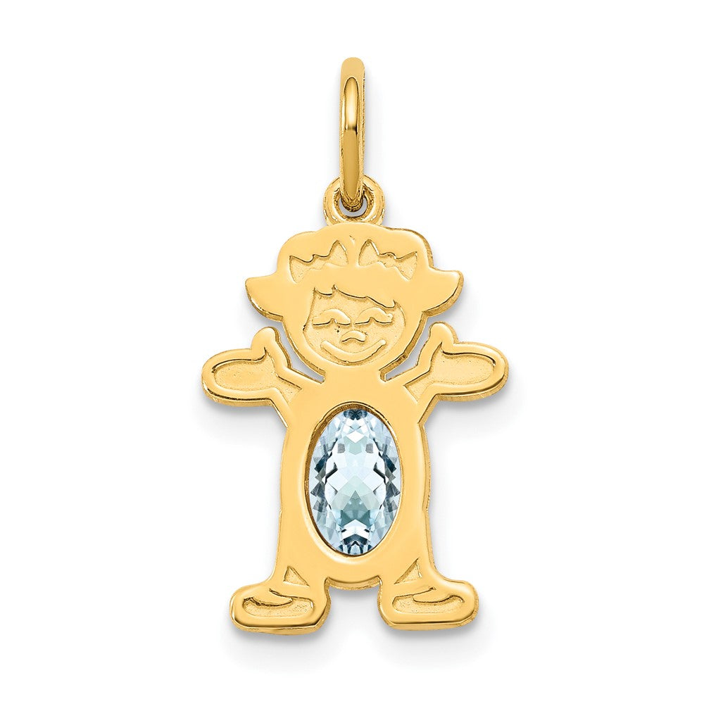 Birthstone Girl Charms