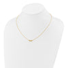 14k Chain with Four 4mm Spacer Beads 18 inch Necklace