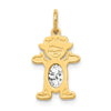 Birthstone Girl Charms