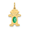 Birthstone Girl Charms