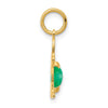 Birthstone Boy Charms