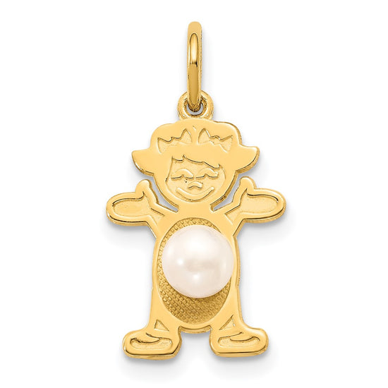 Birthstone Girl Charms