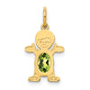 Birthstone Boy Charms