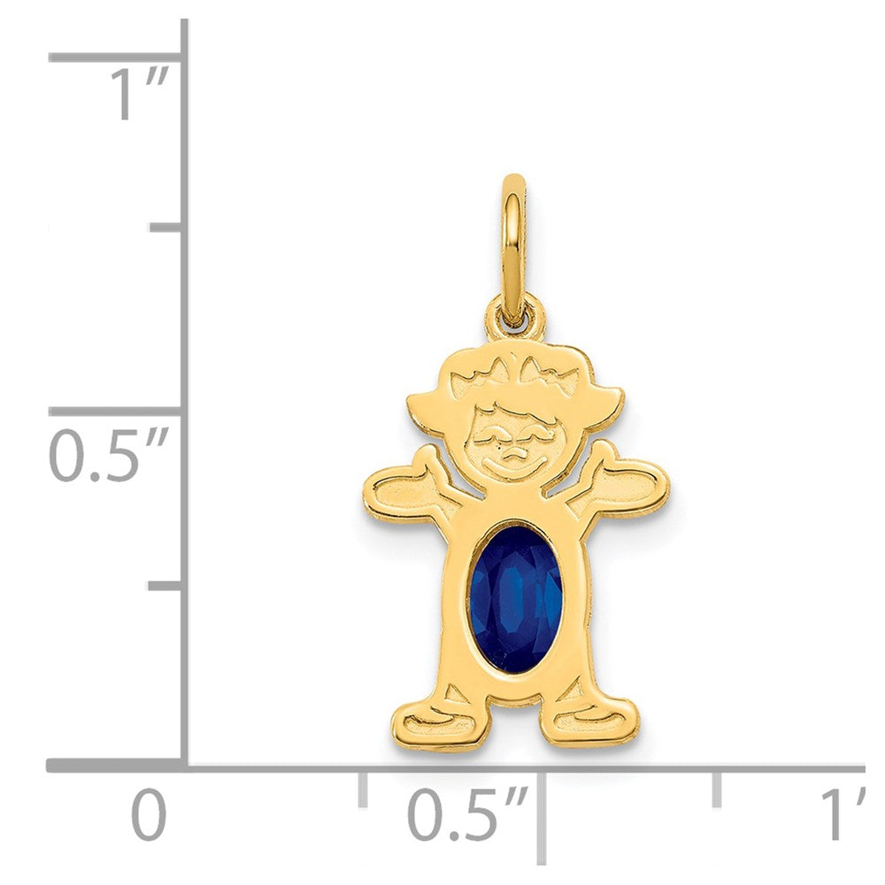 Birthstone Girl Charms