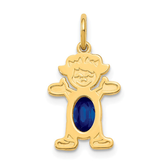 Birthstone Girl Charms