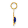 Birthstone Boy Charms