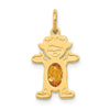 Birthstone Girl Charms