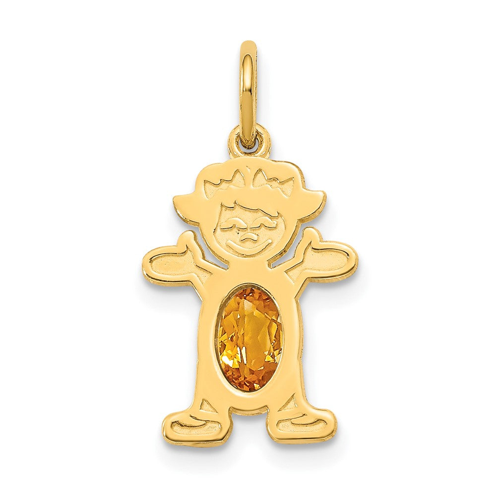 Birthstone Girl Charms
