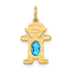 Birthstone Girl Charms