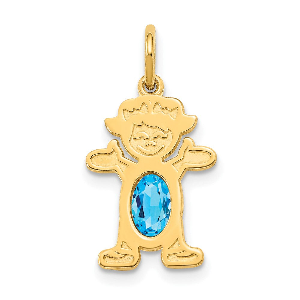 Birthstone Girl Charms