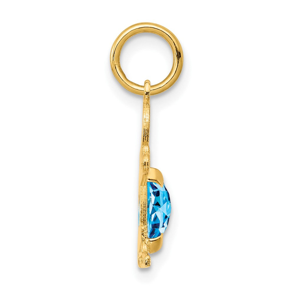 Birthstone Boy Charms