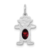 Birthstone Girl Charms