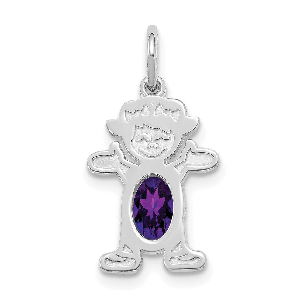 Birthstone Girl Charms