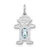 Birthstone Girl Charms