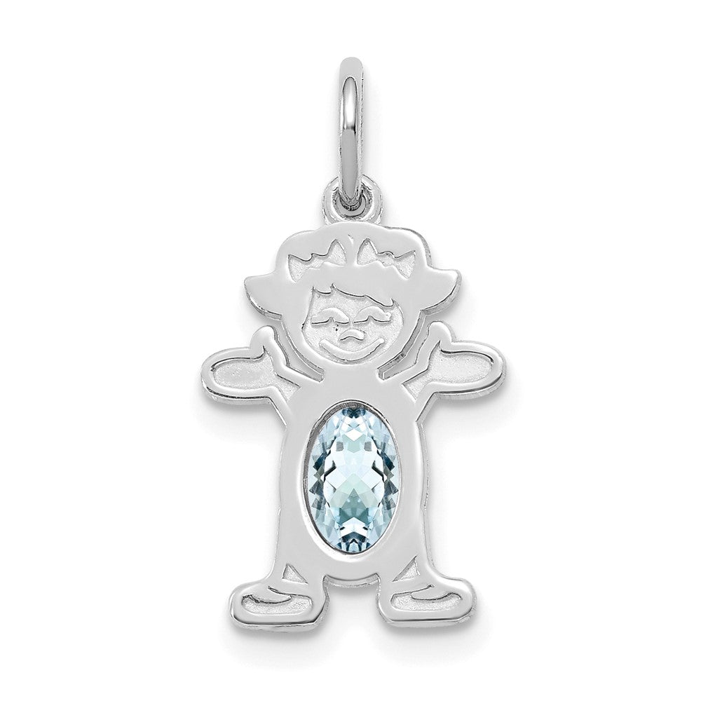 Birthstone Girl Charms