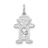 Birthstone Girl Charms