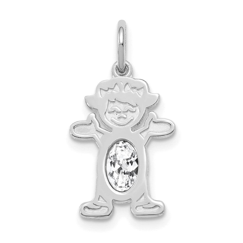 Birthstone Girl Charms