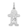 Birthstone Boy Charms