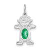 Birthstone Girl Charms