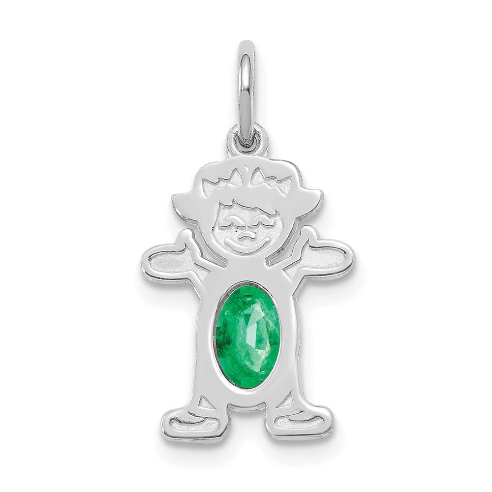 Birthstone Girl Charms