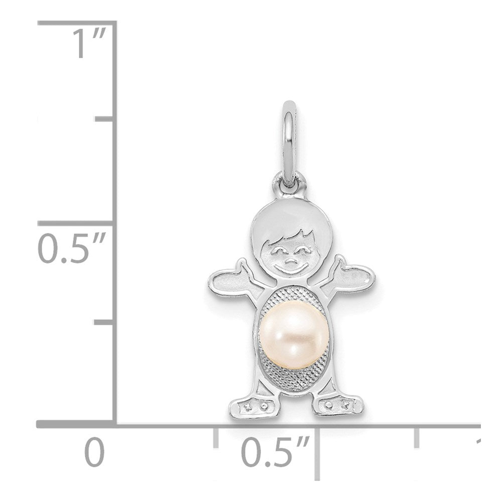 Birthstone Boy Charms