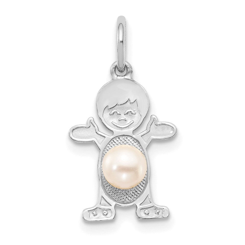 Birthstone Boy Charms