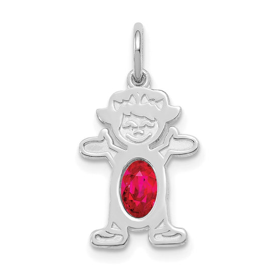 Birthstone Girl Charms