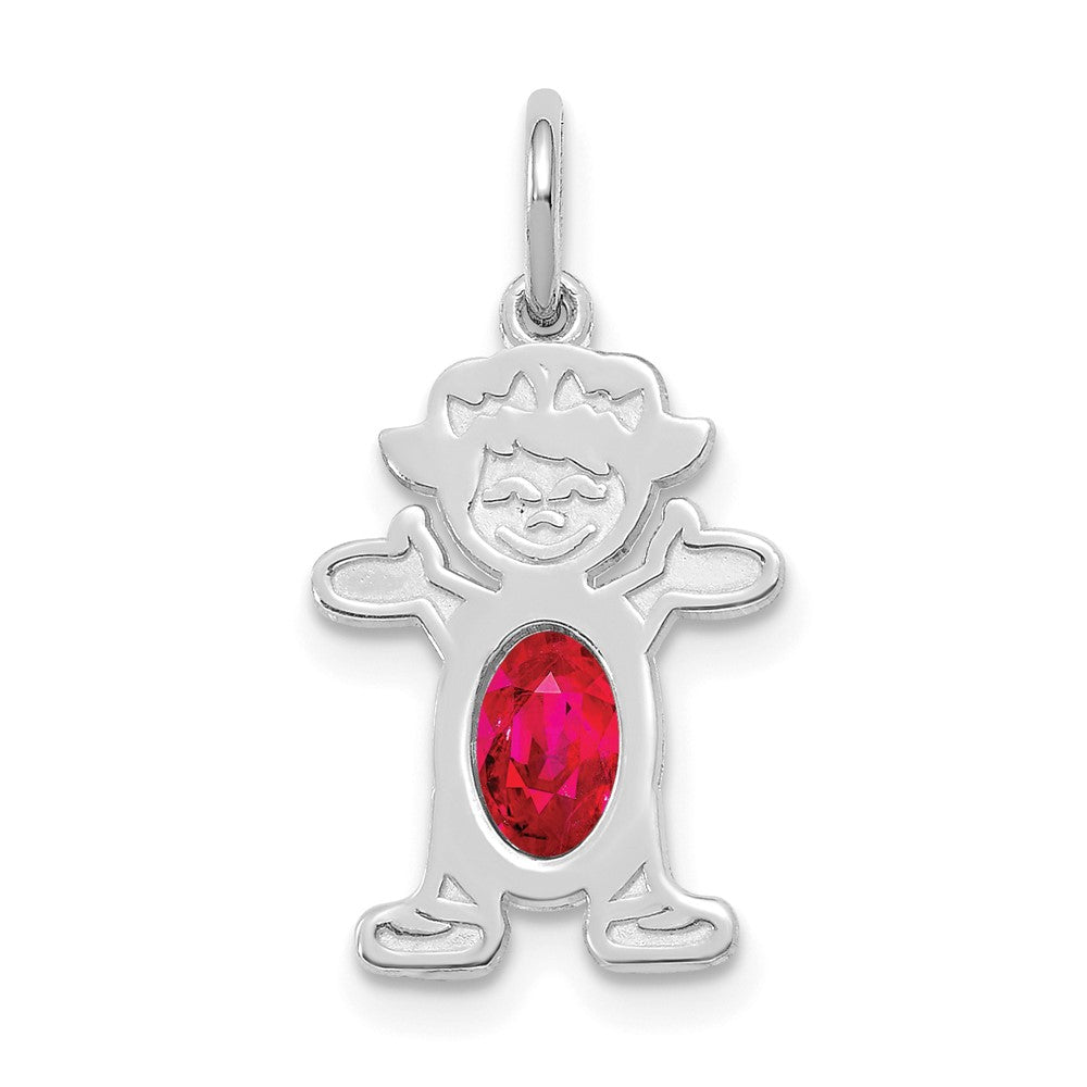 Birthstone Girl Charms