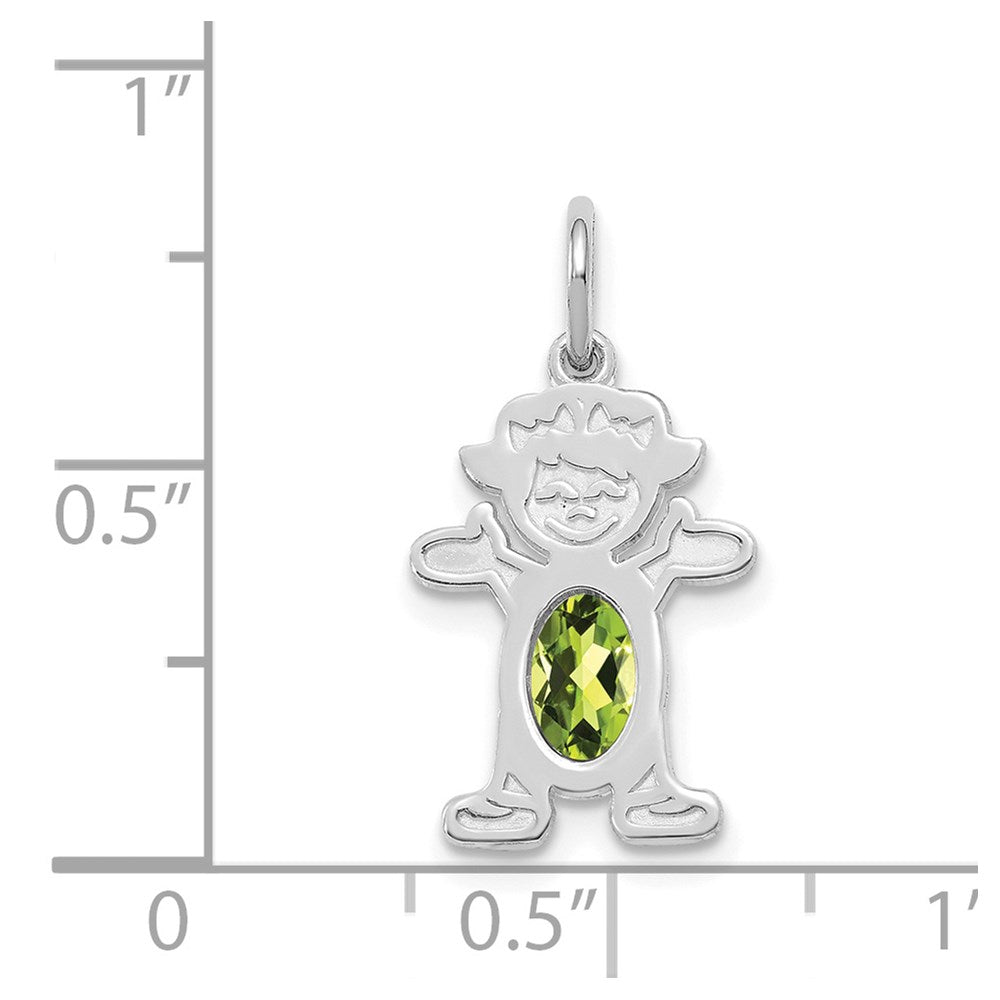 Birthstone Girl Charms