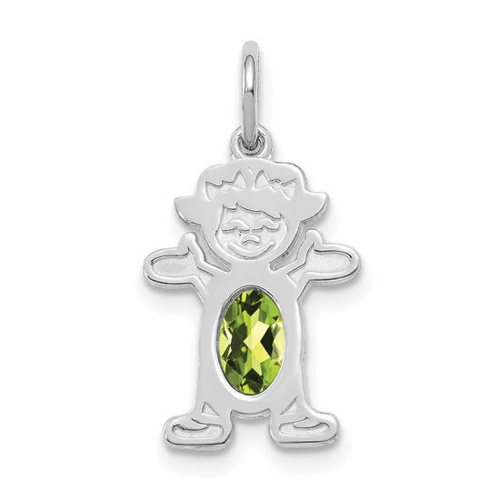 Birthstone Girl Charms