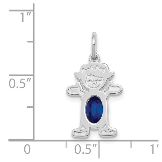 Birthstone Girl Charms