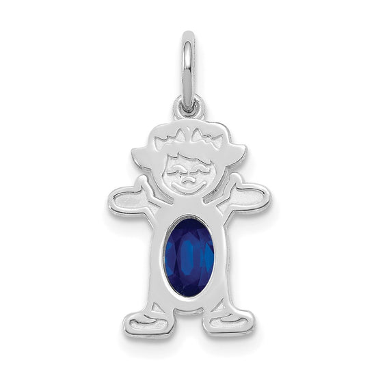 Birthstone Girl Charms